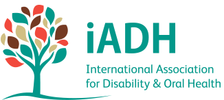 Logotipo de la International Association for Disability and Oral Health (iADAH)
